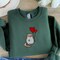 Embroidered Cat with Balloon Sweatshirt product 1